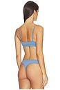 view 3 of 4 Fits Everybody Triangle Bralette in Artic
