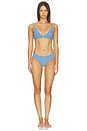 view 4 of 4 Fits Everybody Triangle Bralette in Artic
