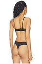 view 4 of 4 Everybody Cotton Lightly Lined Demi Bra in Onyx