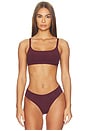 view 1 of 4 Fits Everybody Scoop Bralette in Currant