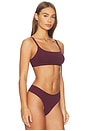 view 2 of 4 Fits Everybody Scoop Bralette in Currant