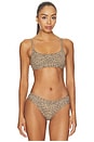 view 1 of 4 BRASSIÈRE FITS EVERYBODY in Desert Leopard Ink Print