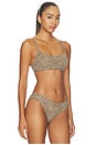 view 2 of 4 BRASSIÈRE FITS EVERYBODY in Desert Leopard Ink Print