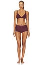 view 5 of 4 Fits Everybody Boyshort in Currant