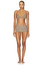 view 5 of 4 Fits Everybody Boyshort in Desert Leopard Ink Print