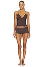 view 1 of 3 PYJAMA FITS EVERYBODY LACE in Espresso