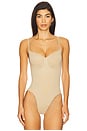 view 2 of 5 Seamless Sculpt Thong Bodysuit in Clay