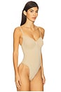 view 3 of 5 Seamless Sculpt Thong Bodysuit in Clay
