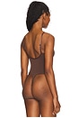 view 4 of 5 Seamless Sculpt Thong Bodysuit in Cocoa