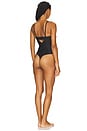 view 4 of 4 Body Molded Underwire Bodysuit in Onyx