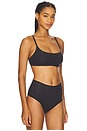 view 2 of 4 Fits Everybody Scoop Bralette in Onyx