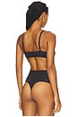 view 3 of 4 Fits Everybody Scoop Bralette in Onyx