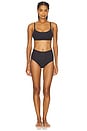 view 4 of 4 Fits Everybody Scoop Bralette in Onyx