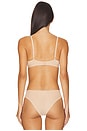 view 3 of 4 Fits Everybody Crossover Bralette in Clay