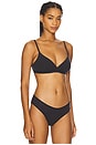 view 2 of 4 Fits Everybody Crossover Bralette in Onyx