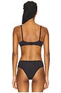 view 3 of 4 Fits Everybody Crossover Bralette in Onyx