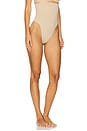 view 2 of 4 Seamless Sculpt High Waist Thong in Clay