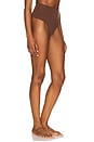 view 2 of 4 Fits Everybody High Waisted Thong in Cocoa