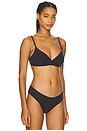 view 3 of 5 Fits Everybody Crossover Bralette 2 Pack in Onyx