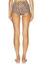 view 3 of 4 Fits Everybody Boyshort in Sienna Jaguar Print