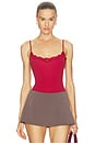 view 1 of 5 Fits Everybody Cami Bodysuit in Brick