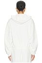 view 4 of 6 Cotton Fleece Classic Zip Up Hoodie in Marble