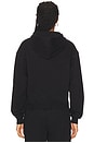 view 3 of 4 Cotton Fleece Classic Hoodie in Onyx