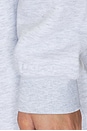 view 5 of 5 Cotton Fleece Classic Crewneck in Light Heather Grey