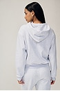 view 4 of 8 SUDADERA CLÁSICA CON CREMALLERA in Light Heather Grey