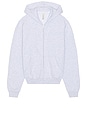 view 7 of 8 SUDADERA CLÁSICA CON CREMALLERA in Light Heather Grey