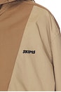 view 6 of 5 Woven Cotton Half Zip Jacket in Desert