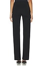 view 4 of 6 THE ESSENTIAL PANTS 일자 바지 in Obsidian