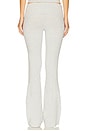 view 4 of 6 Cotton Jersey Foldover Pant in Light Heather Grey