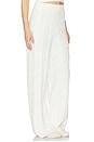 view 2 of 6 Sweater Knit Straight Leg Pant in Ivory