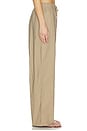view 3 of 6 Swiss Cotton Sateen Oversized Drawstring Pant in Desert