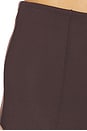 view 6 of 6 High Waist Pintuck Straight Pant in Espresso