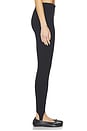 view 3 of 6 Essential High Waist Stirrup Legging in Obsidian