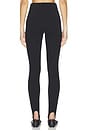 view 4 of 6 Essential High Waist Stirrup Legging in Obsidian