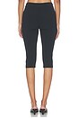 view 4 of 6 Refined Knit High Waist Capri in Onyx