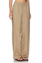 view 2 of 6 Oversized Drawstring Pant in Desert