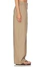 view 3 of 6 Oversized Drawstring Pant in Desert