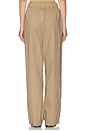view 4 of 6 Oversized Drawstring Pant in Desert