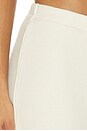view 6 of 6 Drapey French Terry Straight Leg Pant in Buff