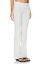 view 2 of 6 Foldover Pant in Light Heather Grey
