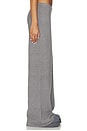 view 3 of 6 Textured Knit Relaxed Pant in Dark Heather Grey