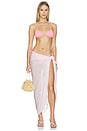 view 5 of 6 Swim Cover Up Pareo in Soft Blush