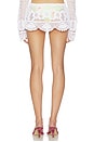 view 4 of 6 Crochet Swim Low Rise Mini Skirt in Snow