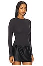 view 2 of 4 Fits Everybody Long Sleeve T-Shirt in Onyx
