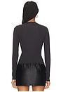 view 3 of 4 Fits Everybody Long Sleeve T-Shirt in Onyx
