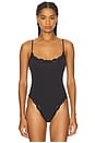 view 2 of 5 Fits Everybody Lace Cami Bodysuit in Onyx